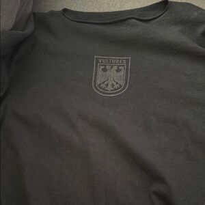 kanye west vultures, long sleeve shirt, black